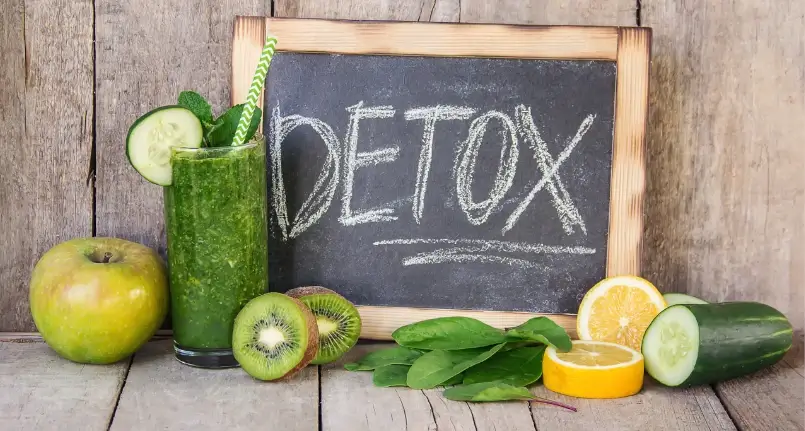 Liver and kidney detox: the nutritionist's weekly menu