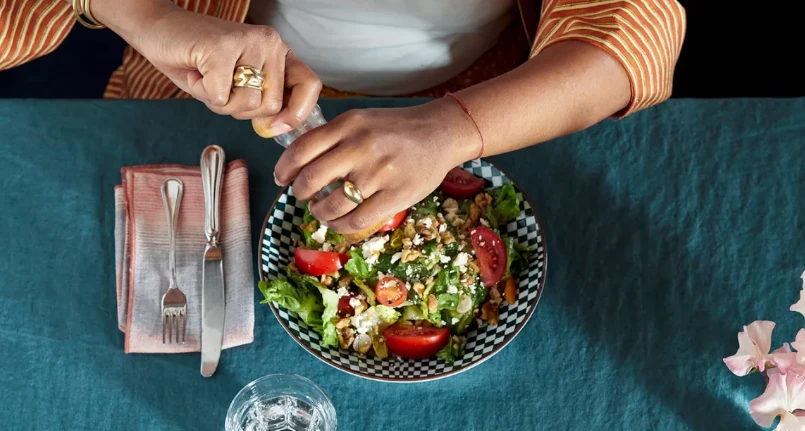 Mixed salads: how many calories do they have?