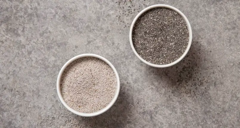 White and Black Chia Seeds: Differences